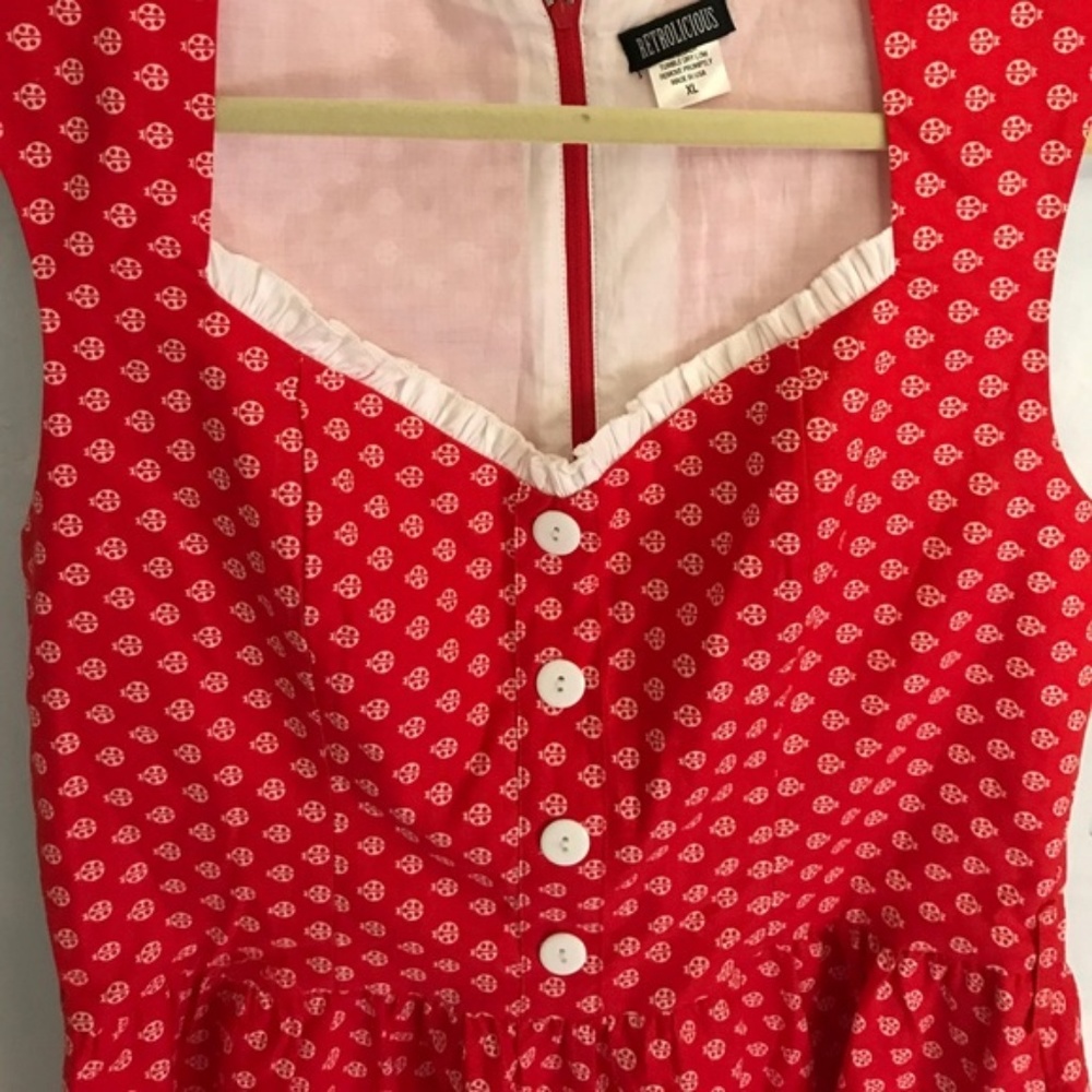Ladybug Modcloth Dress - Picture 2 of 5